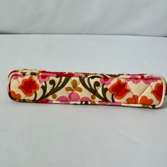 Vera Bradley Folkloric Slim Glasses Case Kisslock Boho Floral Retired Pattern - Picture 5 of 10